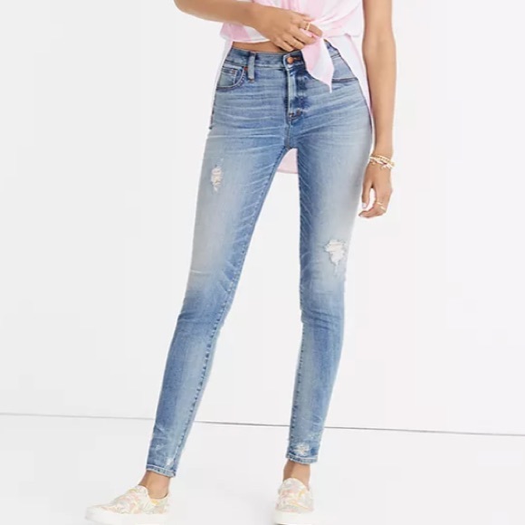 NWOT Madewell 9” High-Rise Skinny Jeans - Picture 1 of 9